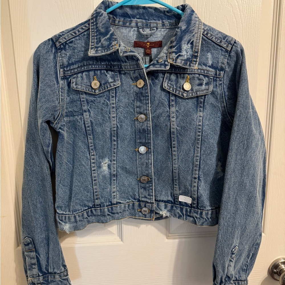 7 For All Mankind Vintage Wythe Denim Jacket